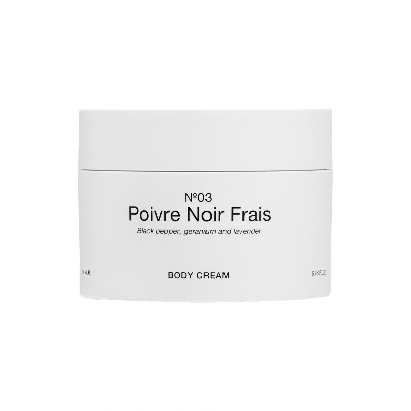 Body Cream Poivre Noir Frais